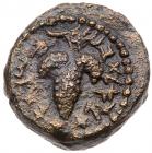 Judaea, Bar Kokhba Revolt. AE Small Bronze (8.03 g), 132-135 CE - 2