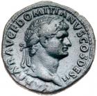 Domitian. AE As (10.61 g), as Caesar, AD 69-81 Choice VF