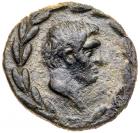 Phoenicia, Ake-Ptolemais. Mark Antony and Cleopatra. AE (9.58 g), 35-34 BC EF