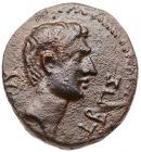 Syria, Chalcidice. Chalcis. Zenodorus, with Octavian. AE (6.68 g), 30-20 BC EF