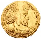 Sasanian Kingdom. Shapur I. Gold Dinar (7.39 g), AD 240-272 Nearly Mint State