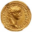 Tiberius. Gold Aureus (7.72 g), AD 14-37