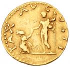 Vespasian. Gold Aureus (7.36 g), AD 69-79 Choice VF - 2