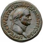 Vespasian. AE Sestertius (28.46 g), AD 69-79 Choice VF