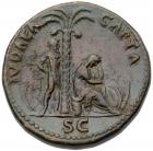 Vespasian. AE Sestertius (28.46 g), AD 69-79 Choice VF - 2