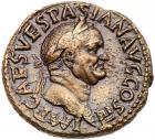 Vespasian. AE dupondius (10.74 g), AD 69-79 Choice VF