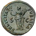 Titus. AE Dupondius (12.51 g), as Caesar, AD 69-79 EF - 2