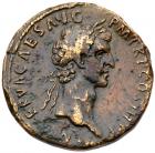 Nerva. AE Sestertius (26.44 g), AD 96-98 Sharpness of VF