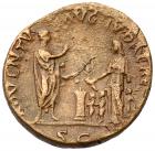 Hadrian. AE As (13.18 g), AD 117-138 VF - 2