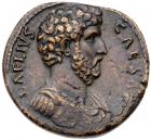 Aelius. AE Sestertius (23.48 g), Caesar, AD 136-138 Choice VF