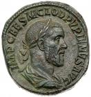 Pupienus. AE Sestertius (23.13 g), AD 238 EF