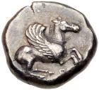 Corinthia, Corinth. Silver Stater (8.35 g), ca. 480-465 BC Choice VF