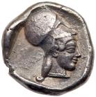 Corinthia, Corinth. Silver Stater (8.35 g), ca. 480-465 BC Choice VF - 2