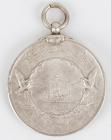 Rare Sterling Silver Commemorative Medal for Hirohito's Trip To Europe, Struck in 1921 by the Japanese Mint