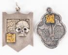 Pair of Kendo Medals/Pendants
