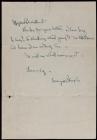 O'Keeffe, Georgia -- Autograph Letter Signed Mentioning "Mr. Barnes"