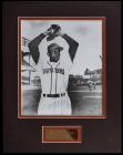 Satchel Paige: Legendary Pitcher In both The Negro Leagues and MLB -- HOF, Signed Photo