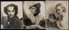 Fay Wray: Three Oversized Double Weight Studio Publicity Portraits 1930s & 40s