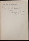 Austin, Mary -- Signed First Edition, 4th Impression of <I>The Land of Little Rain</I>