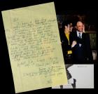 Michael Jackson: Outstanding Handwritten and Supremely Heartfelt Letter to Bill Bray for His Love and "Being A Father"