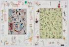 Meyer, Mark -- Two Works: Mixed Media Painting, 1992, and Mixed Media on Paper, 2000