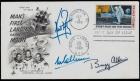 Apollo 11: Crew-Signed "First Man on the Moon" First Day Cover