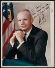 Neil Armstrong Inscribed and Signed Color Portrait Photo, ca. 1964; Thanks For Help on Gemini VIII