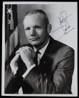 Neil Armstrong; Outstanding Signed Early B&W NASA Photo, Dated Aug. 1981