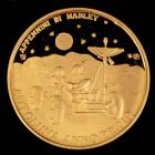 Apollo 15 24K Gold Commemorative Coin, Italy