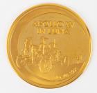 Apollo 15, 24K Gold Commemorative Coin, Italy