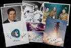 Skylab Collection II-IV: 8 Crew Signed Photos and One Signed Beta Patch