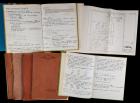 Remarkable Trove of Handwritten Documents in 9 Spiral Notebooks & 2 Diaries, 1979-1985 + Mammoth Space Shuttle Systems Notebook