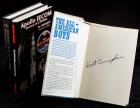 3 Scarce Signed Books On America's Space Program Including Walter Cunningham's "The All-American Boys" + 12 More