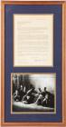 Rare Groucho Marx Signed 1936 Contract for Dodge Motor Cars in Photo Presentation