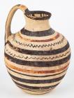 Greek Geometric Pottery Jug With Arch Handle, ca 7th Century BC