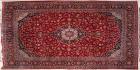 Kashan Wool Rug -- Traditional, Hand-knotted, Full Pile, 9 Feet by 13 Feet