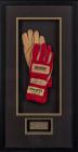 Grand Prix Racing Great Emerson Fittipaldi Signed Stand 21 Racing Gloves in Custom Shadowbox