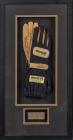 Mario Andretti Autographed Stand 21 Racing Gloves in Custom Shadow Box Presentation