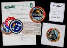 Balance of Deke Slayton Consignment Including ASTP Beta Cloth Mission Patch and ASTP Crew Patch