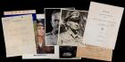 Military Lot, Primarily WWII -- Includes Fleet Admirals King and Halsey and Generals Bradley, Doolittle, and Westmoreland