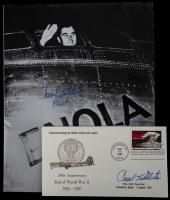 Tibbets, Paul -- Signed Photo and First Day Cover