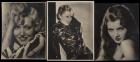 Seven (7) Oversized Original Glamour Portraits of Pre-Code Actresses Including Irene Dunne, Joan Blondell Most by Otto Dyar