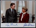 Bush, George H.W. and Geraldine Ferraro - Signed Photo of the 1984 Vice Presidential Candidates