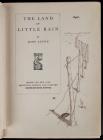 Austin, Mary -- Signed First Edition, 4th Impression of <I>The Land of Little Rain</I> - 2