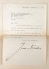 Sibelius, Jean -- Typed Letter Signed Tipped Into a Book, <I>The Music of Sibelius</I> - 2