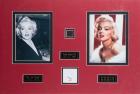 Marilyn Monroe and Geronimo -- Pieces of Their Hair in Presentation Displays - 2