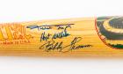 NY Giants; Willie Mays, Hoyt Wilhelm and Bobby Thompson Signed Polo Grounds Commemorative Bat - 2