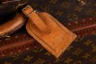 Authentic, Vintage Pre-Owned Louis Vuitton Iconic Monogram Canvas Hard Case, With Brass Fittings and Leather Trim - 2