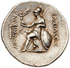 Kingdom of Thrace, Lysimachos (323-281 B.C.). Silver Tetradrachm (16.99g, 12h). - 2