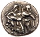 Thracian Islands, Thasos (c. 500-480 B.C.). Silver Stater (8.70g).